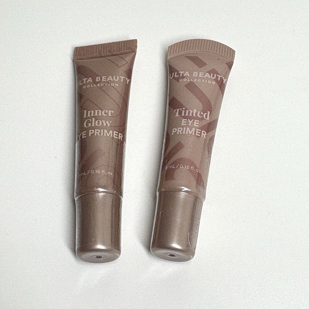 NEW Ulta Beauty Inner Glow Long Wear Eye Primer and Tinted Eye Primer Champagne